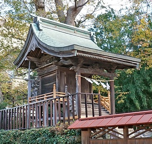 頥氣神社本殿