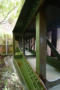 嵯峨野観光鉄道かがらす谷橋梁 さがのかんこうてつどうかがらすだにきょうりょう