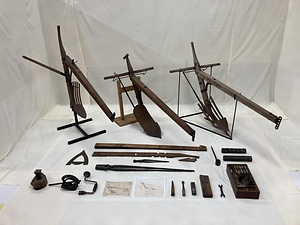 松山犂の製作用具及び製品