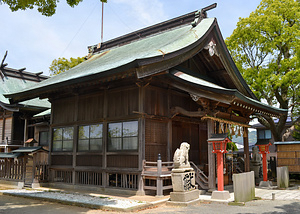 波折神社拝殿及び幣殿