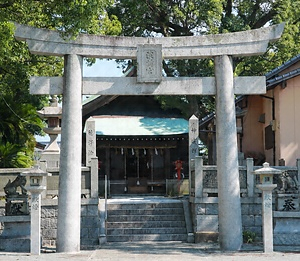 波折神社二ノ鳥居
