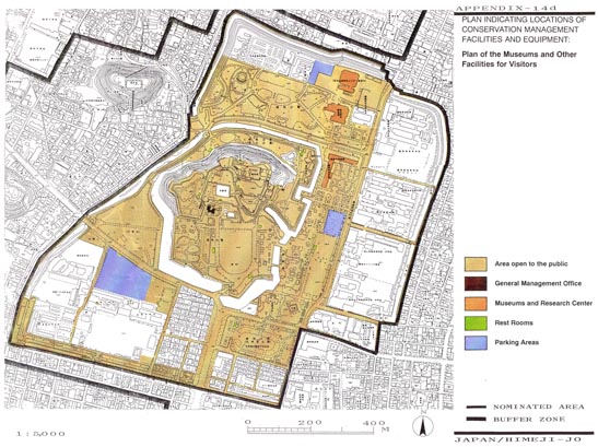 Plan of the Museums and Other Facilities for Visitors 
