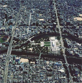 A-6 Aerial view of the Dome and the buffer zone, from west