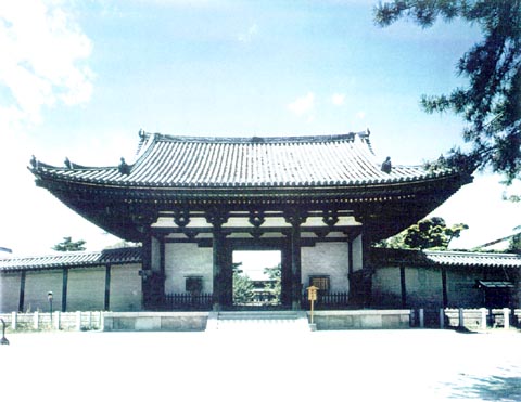 24 Horyu-ji Sai-in (West Temple) Nandaimon [9]