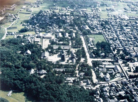 3 Aerial View of Horyu-ji Area (from west to east)