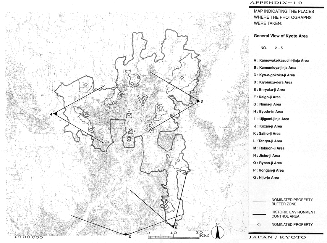 Map:General View of Kyoto Area