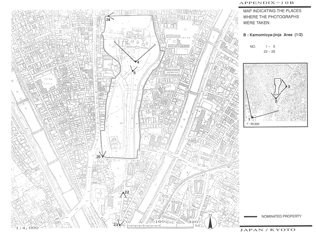Map:Kamomioya-jinja Area