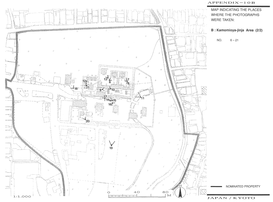 Map:Kamomioya-jinja Area