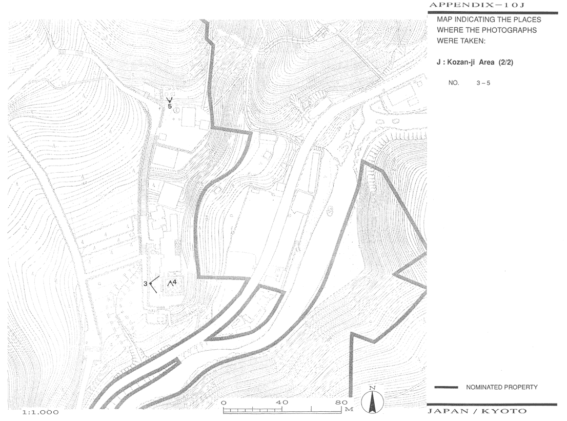 Map:Kozan-ji Area