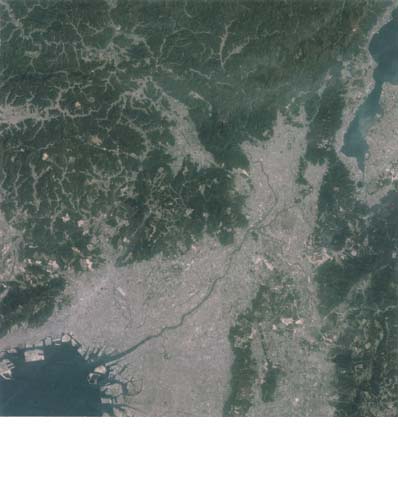  1 View from satellite LANDSAT