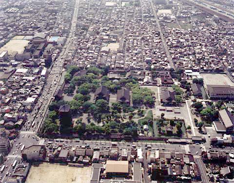C-3 Aerial view of Kyo-o-gokoku-ji