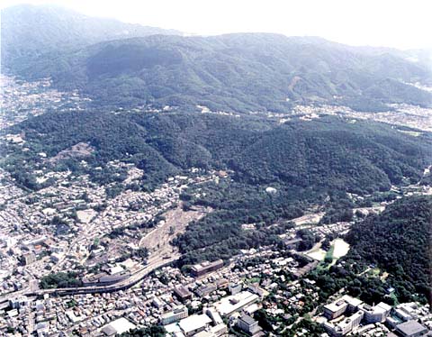 D-1 Aerial view of Kiyomizu-dera