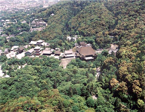 D-2 Aerial view of Kiyomizu-dera