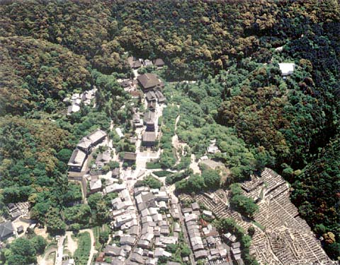 D-3 Aerial view of Kiyomizu-dera