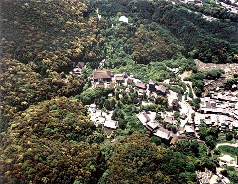 D-4 Aerial view of Kiyomizu-dera