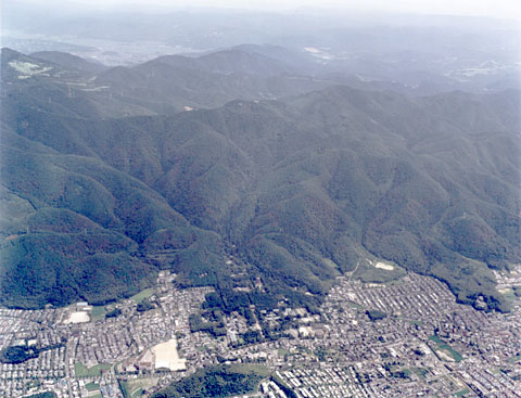 F-1 Aerial view of Daigo-ji