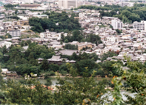 H-3 Aerial view of Byodo-in