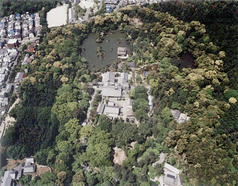 M-3 Aerial view of Rokuon-ji