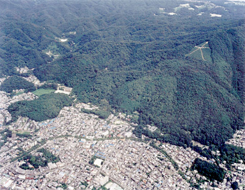 N-1 Aerial view of Jisho-ji