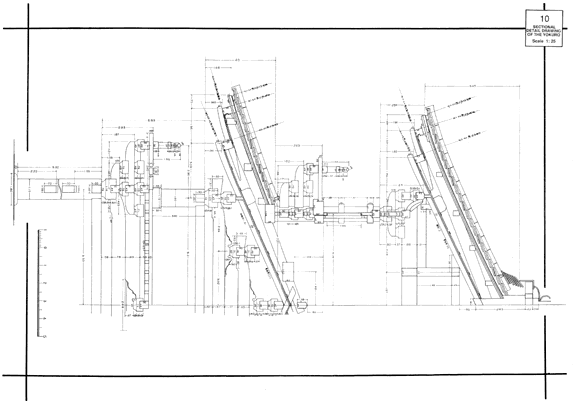 DETAILED RECORD DRAWINGS OF THE Byodo-in Ho-o-do (after repair) 10. Sectional detail drawing of the Yokuro