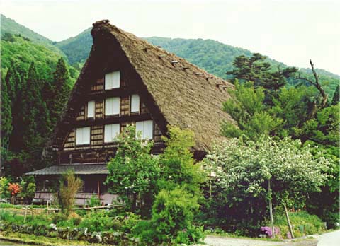2-28. Ogimachi Village: Myozen-ji living quarters