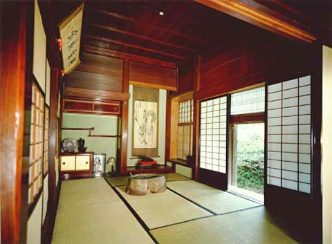 3-13. Ainokura Village: Ikehata House, Zashiki (formal room for ceremony or guests)