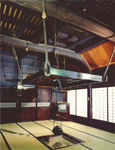 4-10. Suganuma Village: Nakajima House, Oe (living room)