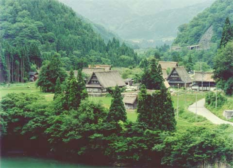 4-5. Suganuma Village: distant view from the west