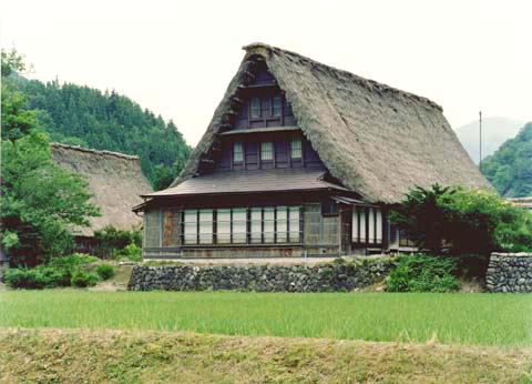 4-9. Suganuma Village: Nakajima House, rear view