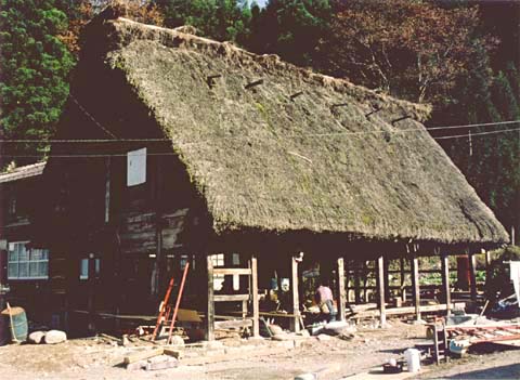6-1. Conservation work: Shimizu House, Ogimachi Village