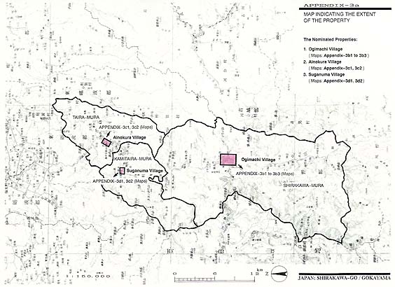 MAP INDICATING THE EXTENT OF THE PROPERTY