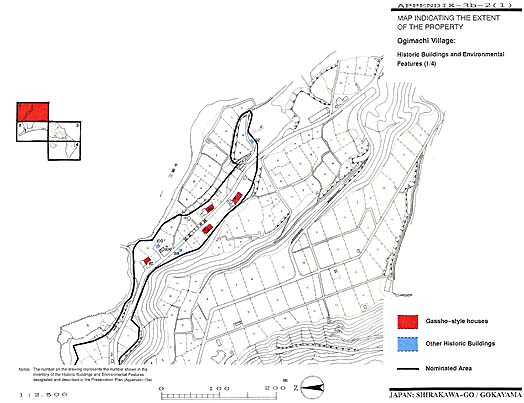 MAP INDICATING THE EXTENT OF THE PROPERTY