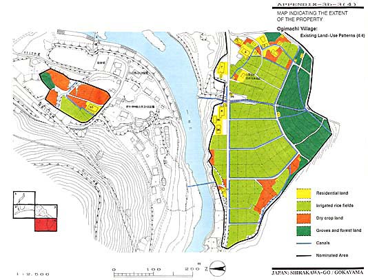 MAP INDICATING THE EXTENT OF THE PROPERTY