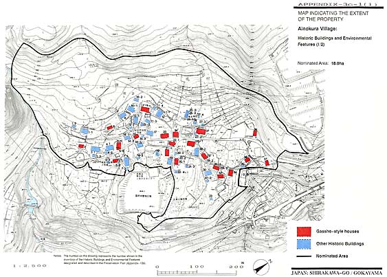 MAP INDICATING THE EXTENT OF THE PROPERTY
