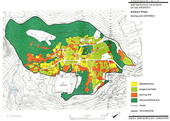 MAP INDICATING THE EXTENT OF THE PROPERTY